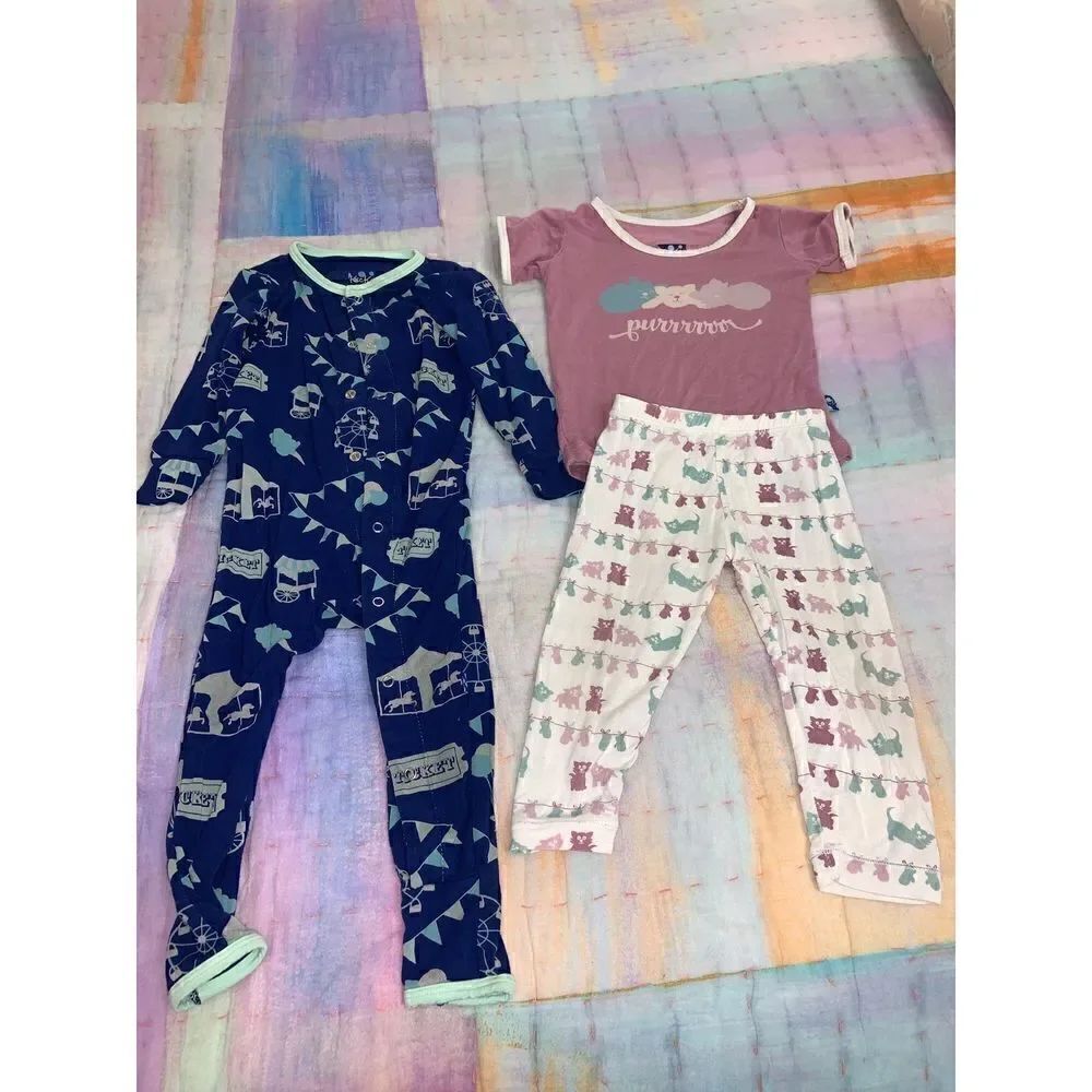 Kickee pants bundle sleeper & set 9/12
